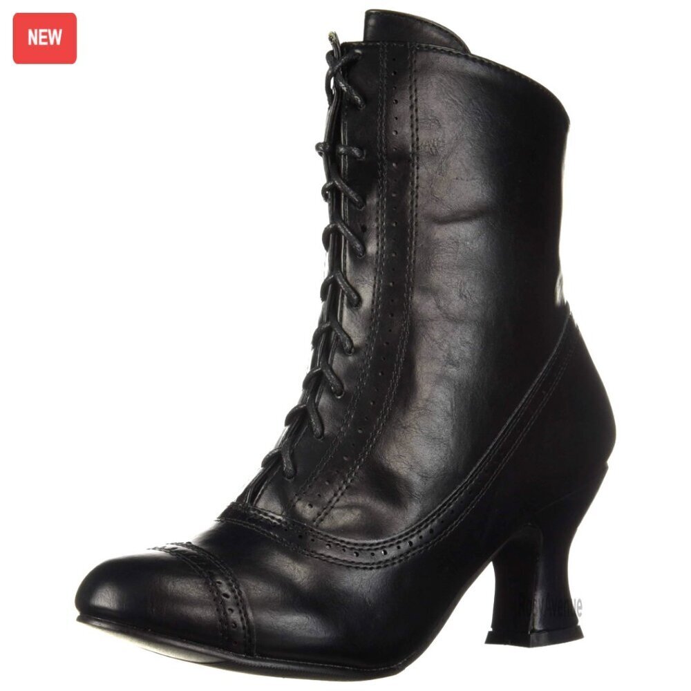 Women's Mid-Calf Boots Size 8, Leather, Comfortable Fit